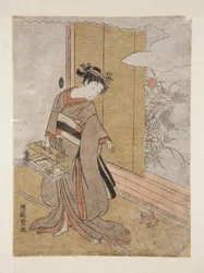 Woman and Sparrow