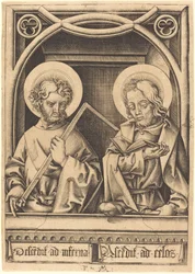 Saints Thomas and James the Less, c. 1480-1485