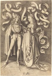 The Knight and the Lady, c. 1495-1503