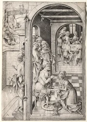 The Passion: Christ Washing the Feet of His Disciples