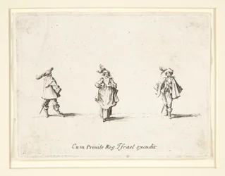 Two Gentlemen and One Woman