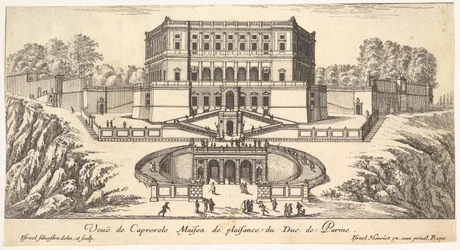 View of Caprarola, from a Series of Fifteen Views of Italy and France