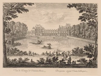 View of the Fontainebleau Pond