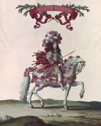 Philippe I (1640-1701) Duke of Orleans as the King of Persia, part of the Carousel Given by Louis XIV (1638-1715) in Front of the Tuileries, 5th June 1662