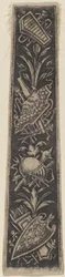Ornament Plate with Armor and Musical Instruments