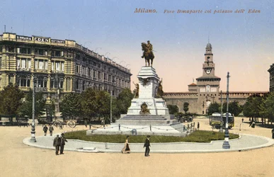 Milan, Italy, Foro Bonaparte, Palazzo Dell Eden