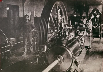 Photograph of One of the First Italian Industries