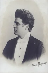 Pietro Mascagni, Italian composer of the opera Cavalleria Rusticana