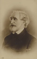 Portrait of Giuseppe Verdi
