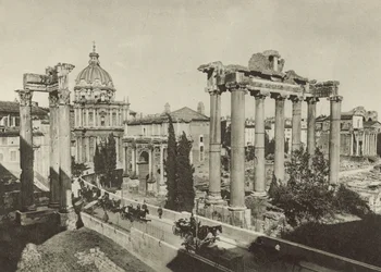 Roman Forum with the New Excavations