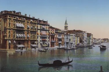 Venice, Grand Canal, Fuga Alberghi