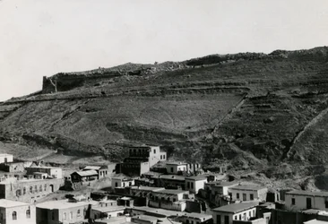 View of Hellenistic Walls in Northeast Corner of Acropolis, Amman, Jordan