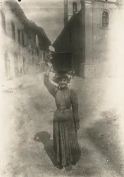 Young Woman Wearing Traditional Clothes, Roccaraso, Abruzzo, Italy, ca 1905