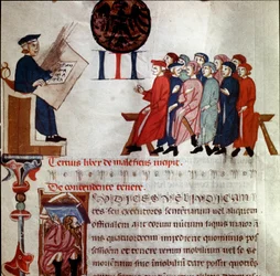 A Man of Power Holding Assembled (Detail)