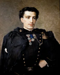 Alfredo Savio, Artillery Officer, Took Part in the War of Independence of 1859-60