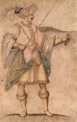 An Oriental Soldier, Florentine School