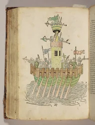 An Illustration from De re militari (On the Military Arts) by Robertus Valturius (1413-1484)