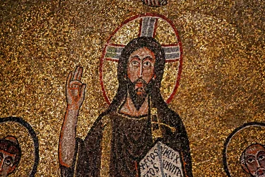 Apse detail with Christ