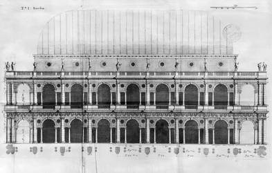 Basilica Palladiana at Vicenza, designed by Andrea Palladio