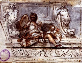 Ceiling Design with the Muse of Music