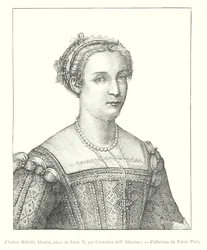 Clarisse Ridolfo Altoviti, Niece of Leo X, by Cristoforo dell