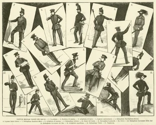 Venetian Military Costumes of 1848-49