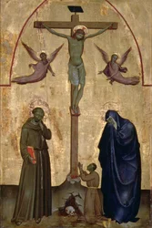 Crucifixion with St. Francis of Assisi and a Donor