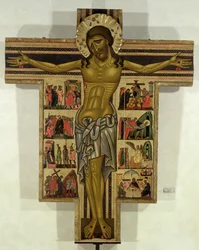 Crucifixion with Stories of the Passion, School of Lucca