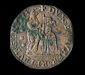 Currency of the Republic of Genoa: silver teston