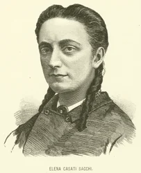 Elena Casati Sacchi (engraving)