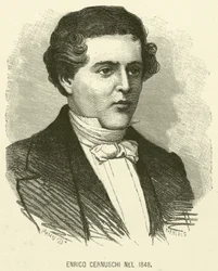 Enrico Cernuschi in 1848