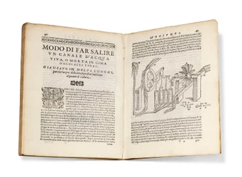 First edition of Aleotti’s translation of Hero