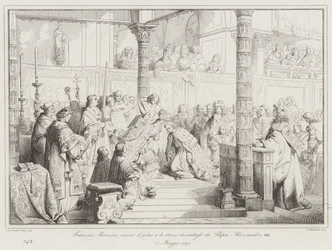 Francesco Morosini Receives the Pileus and Sword Sent by Pope Alexander VIII