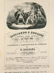 Frontispiece to a harpsichord reduction of 