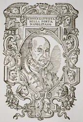 Giovanni Battista della Porta from his book, Delle Celeste Fisionomia, Padua 1616, illustrated in History of Magic, published late 19th century