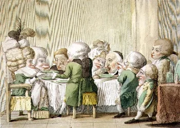 The Lunch, Published Mid 18th Century, Florence