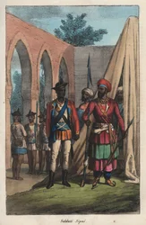 Indian Sepoy (engraving)