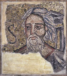Mosaic Panel with Head of St. Andrew