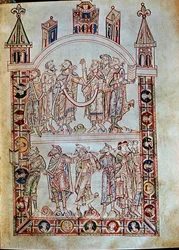 Disciples of St. Augustine, from De Civitate Dei
