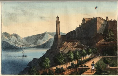 Napoleon at Elba - Napoleon in the Governor