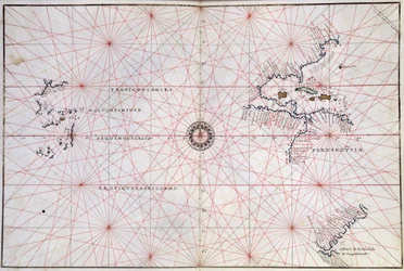 Nautical Chart of the Pacific Ocean and Central America