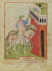 Horse Riding, from Tacuinum Sanitatis