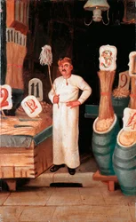 Old trade: the pasta seller