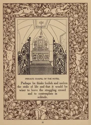 Page from brochure for San Domenico Palace Hotel, Taormina