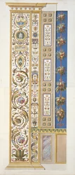 Panel from the Raphael Loggia at the Vatican, from Delle Loggie di Rafaele nel Vaticano, engraved by Giovanni Ottaviani