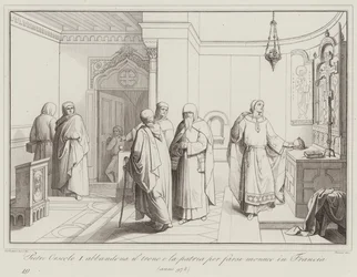 Pietro Orseolo I abandons the throne and the homeland to become a monk in France, 978