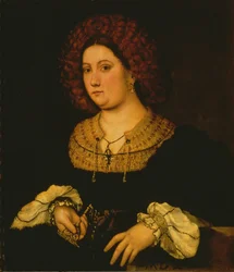 Portrait of Costanza Bentivoglio, Florentine School
