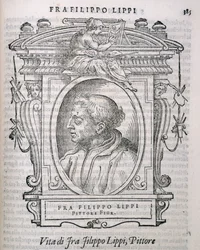 Portrait of Fra Filippo Lippi from Vasari