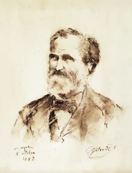 Portrait of Giuseppe Verdi