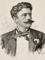 Portrait of Herbert von Bismarck, German politician